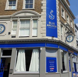 The Blue Anchor Pub facade 01