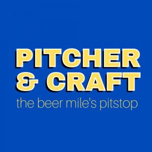 pitcher & craft logo with tagline